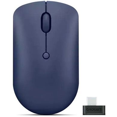 Мышь компьютерная Lenovo 540 USB-C Compact Wireless Abyss Blue (GY51D20871) фото