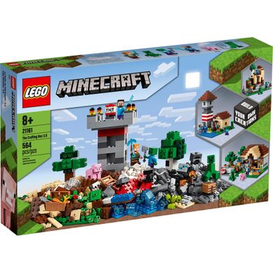 Конструктор LEGO LEGO Minecraft Верстак 3.0 564 детали (21161) фото
