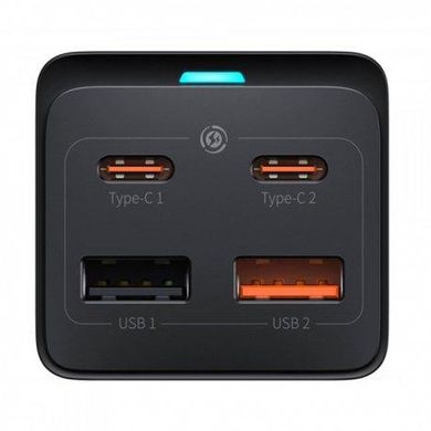 Зарядное устройство Baseus GaN3 Pro Desktop Powerstrip 65W Black (PSZM000901) фото