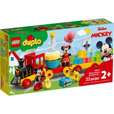 Конструктор LEGO LEGO Duplo Праздничный поезд Микки и Минни (10941) фото