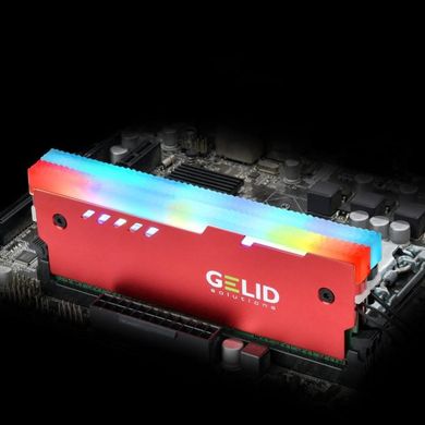 Радиатор GELID Solutions Lumen RGB RAM Memory Cooling Red (GZ-RGB-02) фото