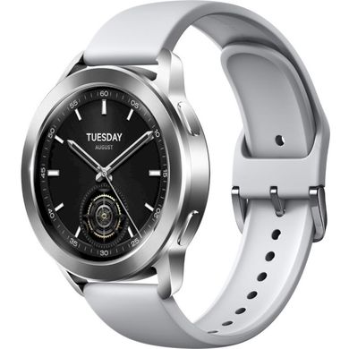 Смарт-годинник Xiaomi Watch S3 Silver (BHR7873GL) (1025029) фото