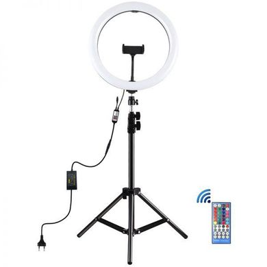 Обладнання для фотостудій Puluz Ring LED lamp 12"+ tripod 1.1m (PKT3050EU) фото