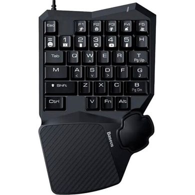 Клавиатура Baseus Gamo One-Handed Gaming Keyboard Black (GMGK01-01) фото