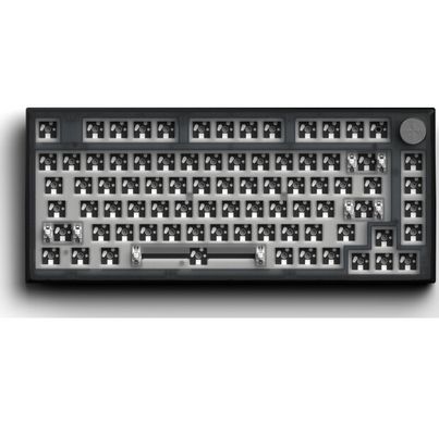 Клавіатура FL ESPORTS DIY-barebone MK750 Wireless (MK750-9357) Black Transparent (Основа для клавіатури) фото