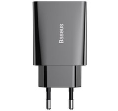 Зарядное устройство Baseus 20W QC 1? Black (CCFS-SN01) фото
