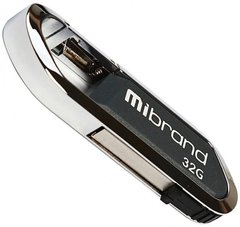 Flash пам'ять Mibrand 32GB Aligator USB 2.0 Gray (MI2.0/AL32U7G) фото
