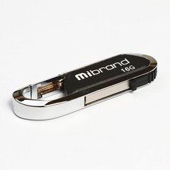 Flash память Mibrand 16 GB Aligator Black (MI2.0/AL16U7B) фото