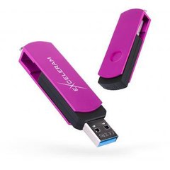 Flash пам'ять Exceleram 128 GB P2 Series Purple/Black USB 3.1 Gen 1 (EXP2U3PUB128) фото