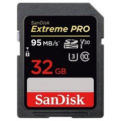 Карты памяти SanDisk 32 GB SDHC UHS-I U3 Extreme Pro SDSDXXG-032G-GN4IN