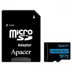Карты памяти Apacer 256 GB microSDXC Class 10 UHS-I U3 AP256GMCSX10U7-R