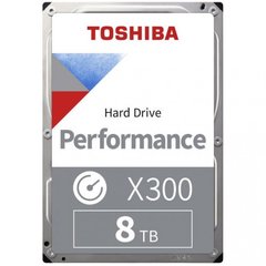 Жесткий диск Toshiba X300 8 TB (HDWR180UZSVA) фото
