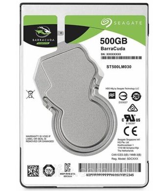 Жорсткий диск Seagate BarraCuda 2,5" (ST500LM030) фото