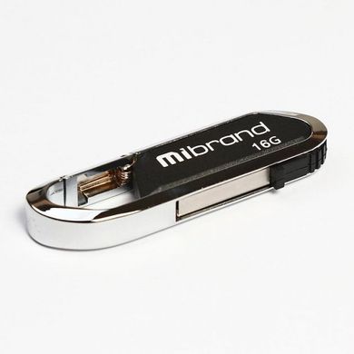 Flash пам'ять Mibrand 16 GB Aligator Black (MI2.0/AL16U7B) фото