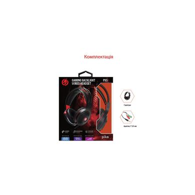 Навушники Piko PX5 Black-Red (1283126489815) фото