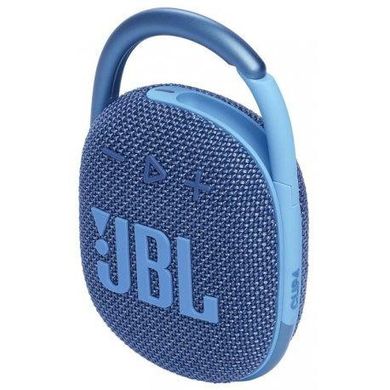 Портативная колонка JBL Clip 4 Eco Blue (JBLCLIP4ECOBLU) фото