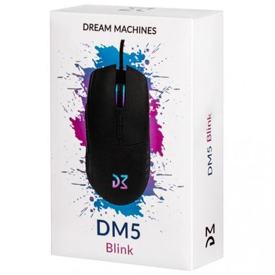 Миша комп'ютерна Dream Machines DM5 Blink USB Black (DM5_BLINK) фото