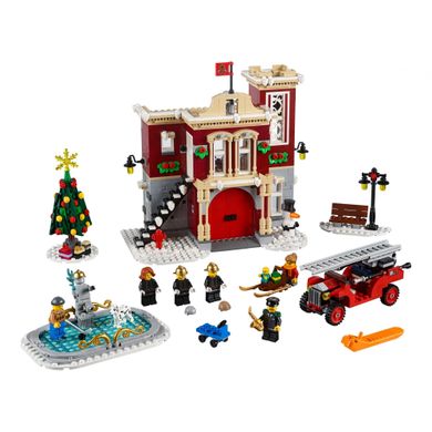 Конструктор LEGO LEGO Creator Новогодняя Пожарная Станция (10263) фото