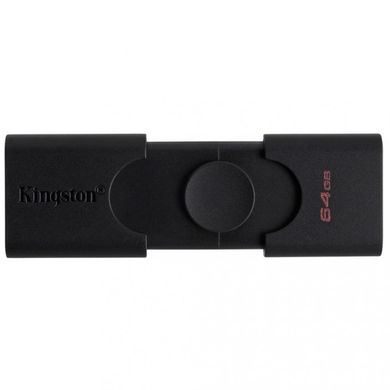 Flash память Kingston 64 GB DataTraveler Duo USB 3.2 + Type-C (DTDE/64GB) фото