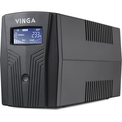 ДБЖ Vinga LCD 600VA plastic case (VPC-600PU) фото