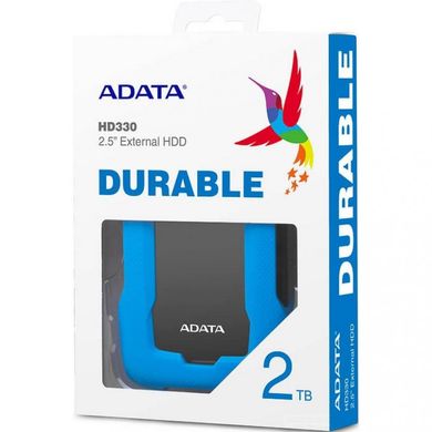 Жорсткий диск ADATA HV330 2 TB Blue (AHD330-2TU31-CBL) фото