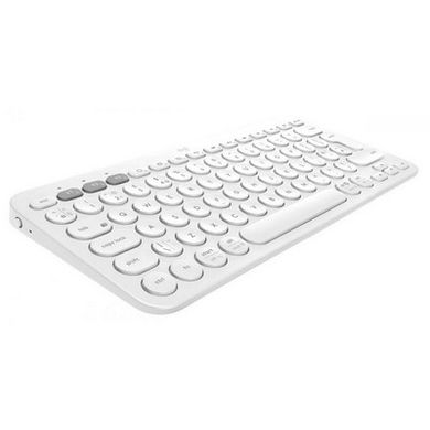 Клавиатура Logitech K380 Multi-Device Bluetooth UA Off-White (920-009868) фото