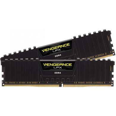 Оперативная память Corsair 8 GB (2x4GB) DDR4 3000 MHz Vengeance LPX Black (CMK8GX4M2C3000C16) фото