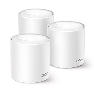 Маршрутизатор и Wi-Fi роутер TP-Link Deco X10 3-pack фото