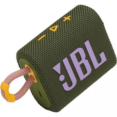 Портативная колонка JBL GO 3 Green (JBLGO3GRN) фото