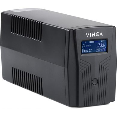 ИБП Vinga LCD 600VA plastic case (VPC-600PU) фото