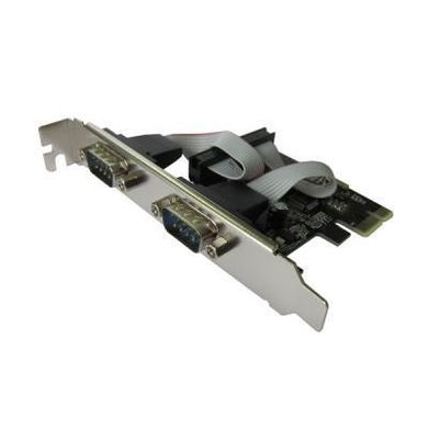 Кабелі та перехідники Dynamode RS232-2port-PCIE-LP фото