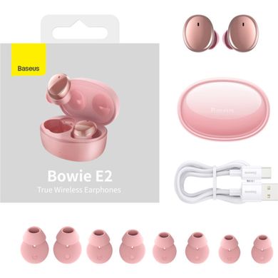 Наушники TWS Baseus Bowie E2 Pink (NGTW090004) фото
