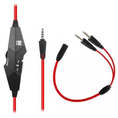 Навушники Gemix N1 Black-Red фото