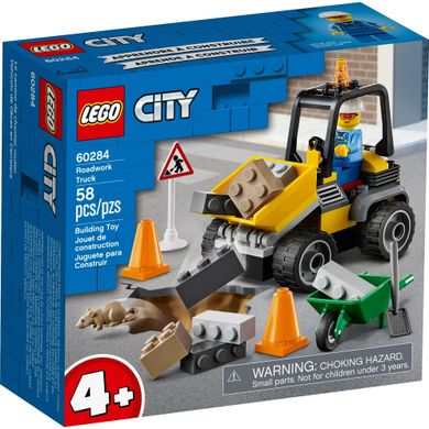 Конструктор LEGO LEGO City Автомобиль для дорожных работ (60284) фото