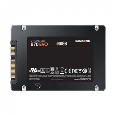 SSD накопичувач Samsung 870 EVO 500 GB (MZ-77E500B) фото