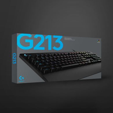 Клавіатура Logitech G213 Prodigy RGB Gaming Keyboard UKR (920-010740) фото