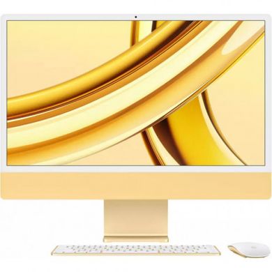 Настольный ПК Apple iMac 24 M3 Yellow (Z19G0001M) фото