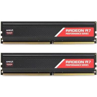 Оперативная память AMD 16 GB (2x8GB) DDR4 2400 MHz (R7416G2400U2K) фото