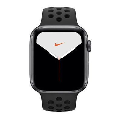 Смарт-годинник Apple Watch Series 5 GPS + LTE 44mm Space Gray Aluminum w. Anthracite/Black Nike Sport Band (MX3A2/MX3F2) фото