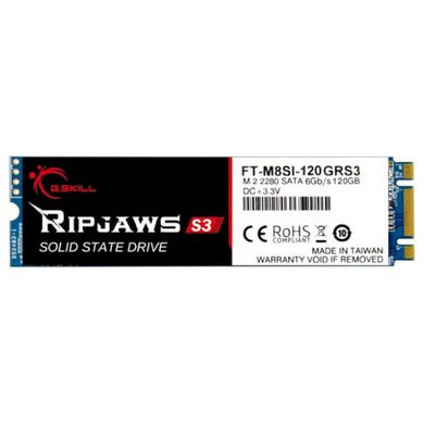 SSD накопичувач G.Skill Ripjaws S3 120 GB (FT-M8SI-120GRS3) фото