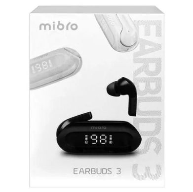 Наушники Mibro Earbuds 3 Black фото
