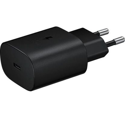 Зарядний пристрій Samsung 25W PD3.0 + Type-C Black (EP-TA800NBEGRU) фото