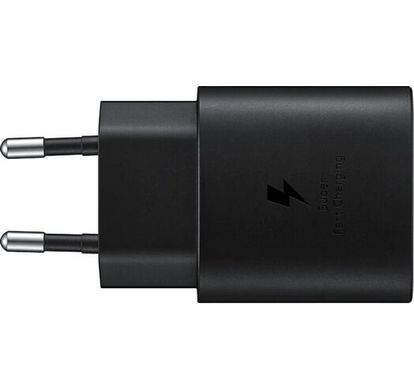 Зарядний пристрій Samsung 25W PD3.0 + Type-C Black (EP-TA800NBEGRU) фото