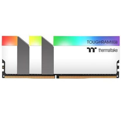Оперативна пам'ять Thermaltake 16 GB (2x8GB) DDR4 4400 MHz TOUGHRAM White RGB (R022D408GX2-4400C19A) фото