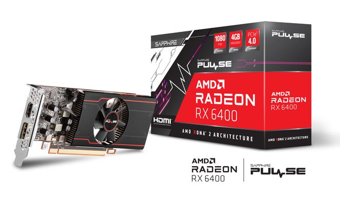 Sapphire Radeon RX 6400 PULSE (11315-01-20G)