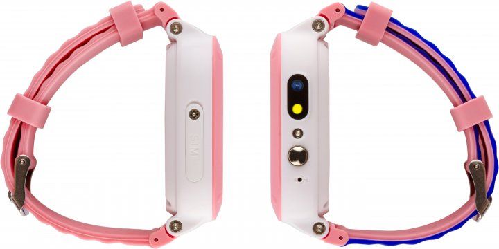 Смарт-годинник AmiGo GO004 Splashproof Camera LED Pink фото