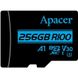 Apacer 256 GB microSDXC Class 10 UHS-I U3 AP256GMCSX10U7-R подробные фото товара