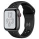 APPLE WATCH NIKE + SERIES 4 (GPS+4G) 40mm SPACE GRAY ALUMINUM CASE WITH ANTRACITE / BLACK NIKE SPORT BAND (MTX82)