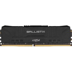 Оперативная память Crucial 16 GB DDR4 3000 MHz Ballistix Black (BL16G30C15U4B) фото