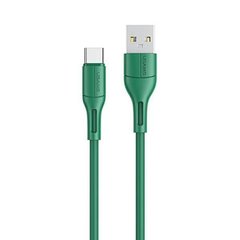 Кабель USB Usams Type-C U68 Charging 2A 1.0m Green фото